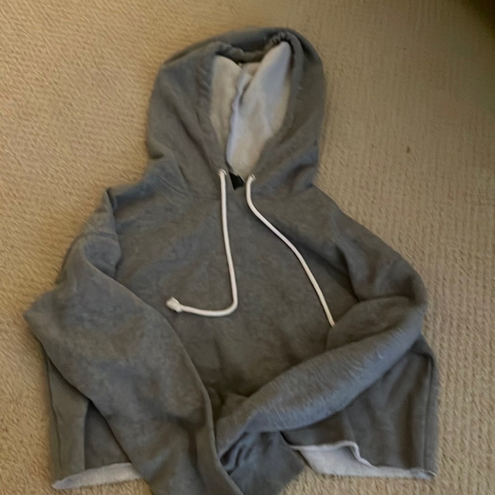 grey hoodie size medium